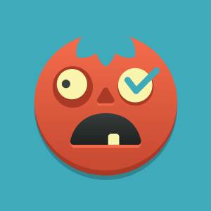 Pomodoro zombie illustration