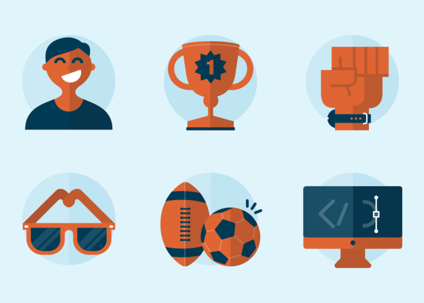 Shot icons