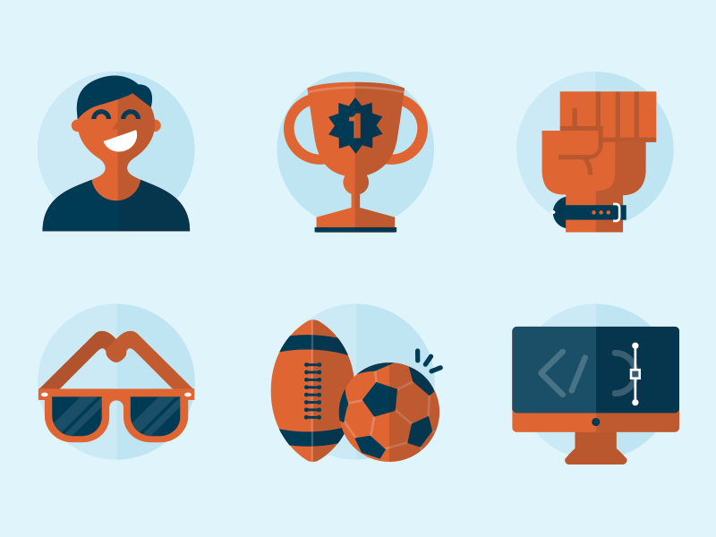 Shot icons
